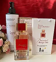 Набор Baccarat Rouge 540 Духи 100 ml + Духи с ферoмонами 45 ml + Парфюмированный лосьон 200 ml