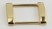 Рамка Римская золото 25х15мм для сумок рюкзаков ремней кошельков одежды пряжка опт склад