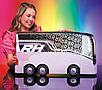 Автобус сцена для ляльок Рейнбоу Хай Rainbow High Rainbow Vision World Tour Bus & Stage, фото 6