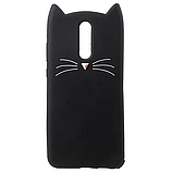 3D Чохол для Xiaomi Redmi 5 Котик з вушками і вусиками, фото 4