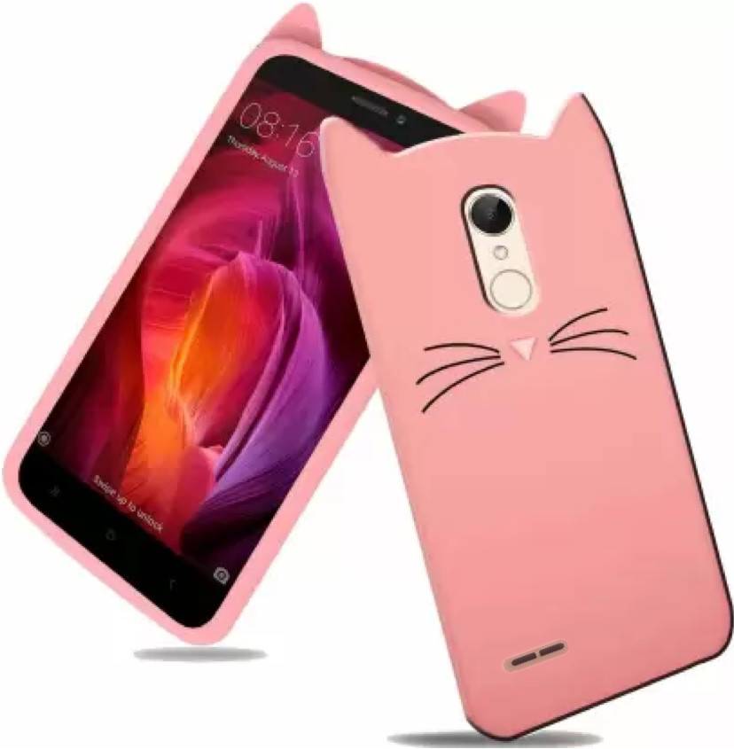3D Чохол для LG K4 2017(X230) Котик з вушками і вусиками