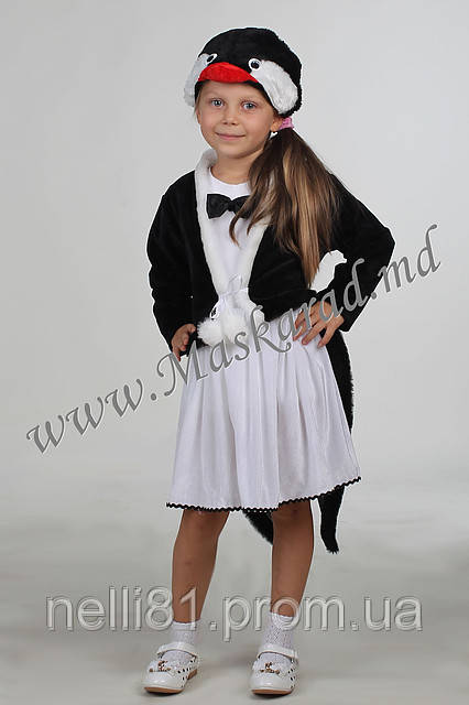 Карнавальный Костюм Пингвин для Девочки, Костюм Снегиря, Дятла ...