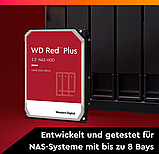 Жорсткий диск Western Digital Plus Red 8TB 7200rpm 256МВ WD80EFBX 3.5 SATA III Європейська версія, фото 5