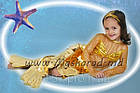 Карнавальний костюм Золота Рибка, костюм рибки, русалки. Русалка дитяча, фото 4