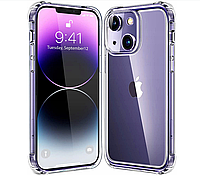 Противоударный прозрачный чехол для Apple Iphone 13 (6.1) - Case&Glass