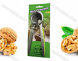 Конусний металевий міцний горіхокол Nut Cracker Premium 2in1., фото 2