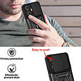 Ударостійкий чохол Camshield Serge Ring for Magnet для Xiaomi 11T / 11T Pro, фото 6