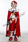 Карнавальний костюм Король, Цар для хлопчика (велюровий), фото 2