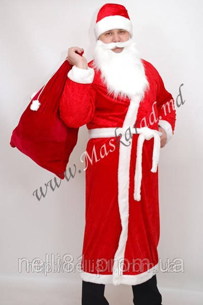Карнавальный костюм Дед Мороз меховой - фото 2 - id-p3093305