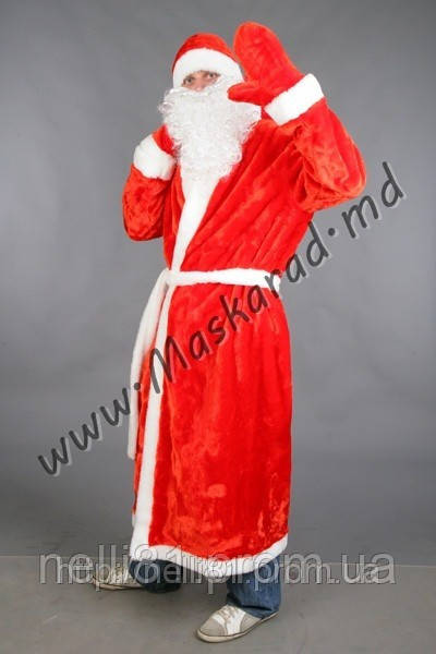 Карнавальный костюм Дед Мороз меховой - фото 4 - id-p3093305
