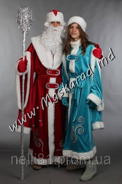 Карнавальный костюм Дед Мороз - Барский, для взрослых и профессионалов - фото 3 - id-p6619478