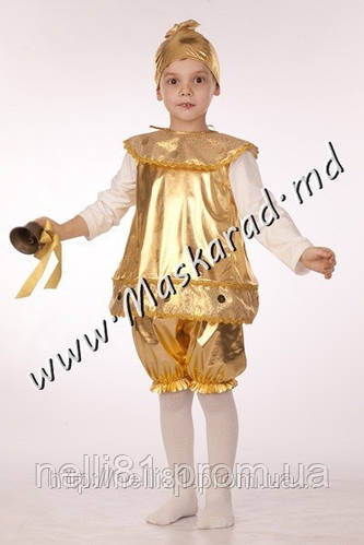 Купить Карнавальный костюм Колокольчик, костюм Колокольчика, Бубенчик ...