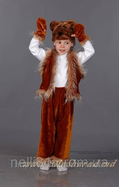 Карнавальный костюм Медвежонок для мальчика, Медведь, Медвежонка, Миша, Медведя, Мишки - фото 3 - id-p886688
