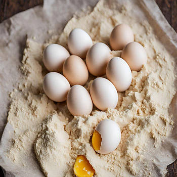 Сухий яєчний порошок Преміум оптом Ціна вказана за 1 кг. = Фасування у мішках по 20 кг