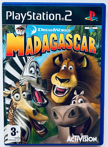 Купить Madagascar, Б/У, английская версия - диск для PlayStation 2 ...