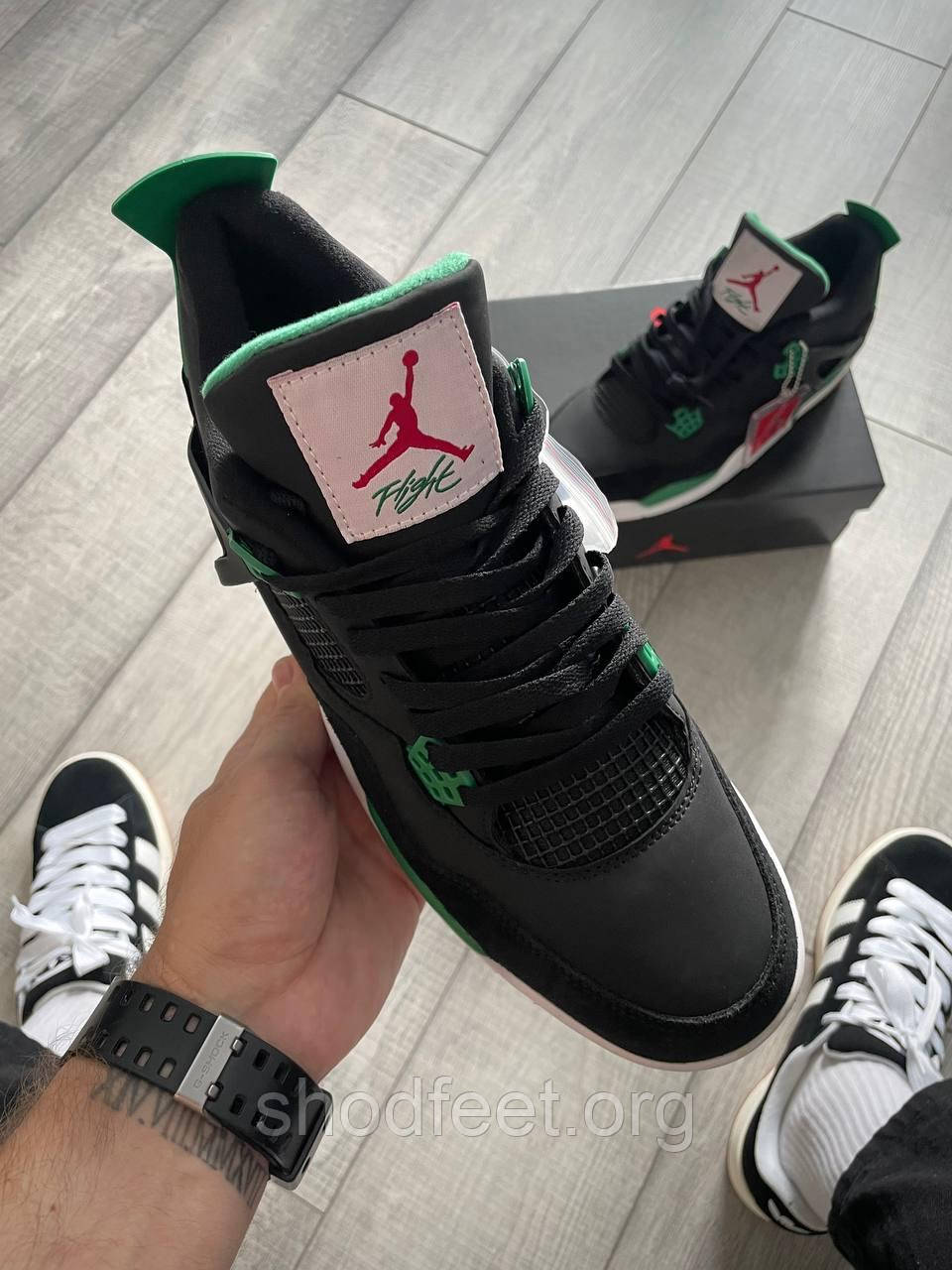 Nike SB x Air Jordan 4 Retro Black Green ID