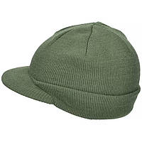 Шапка зимова військова Mil-Tec Jeep Cap - Олива