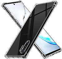 Противоударный прозрачный чехол для Samsung Galaxy Note 10 Plus (SM-N975F) - GoodCase