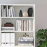 IKEA BILLY/OXBERG Книжкова шафа з дверима, білий (292.810.66), фото 4