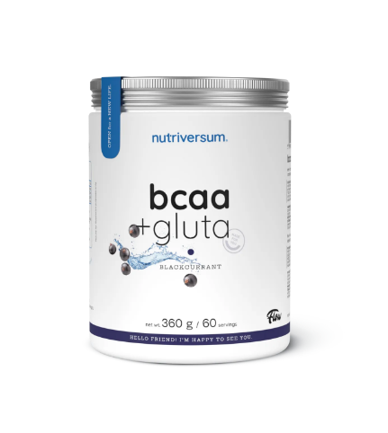 Амінокислоти Nutriversum BCAA + GLUTA 360 г, фото 1
