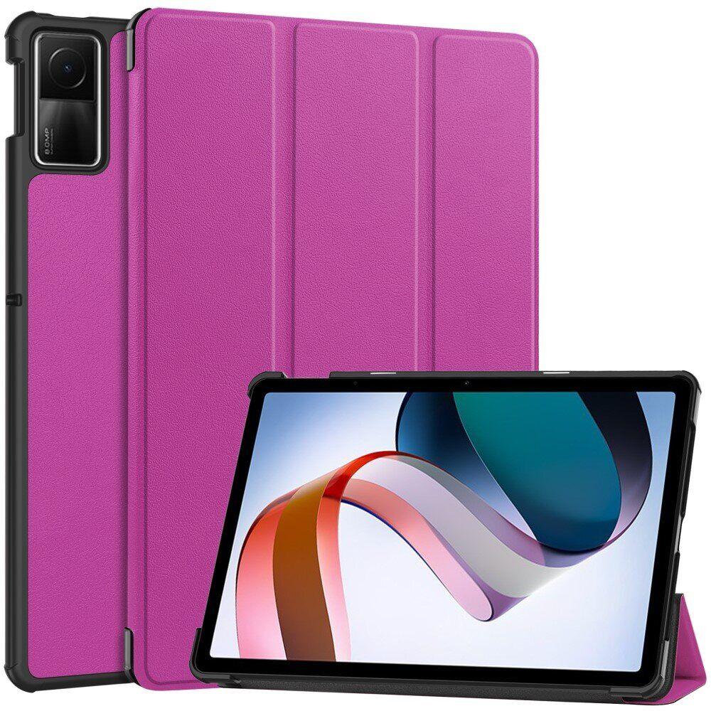 Чохол книжка Crazy Horse на Xiaomi Redmi Pad SE (11") / баклажановий