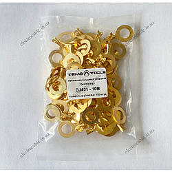 Наконечник 1-1,5мм2 д.10,2мм розрізний DJ431-10B  кільцевий без ізоляції