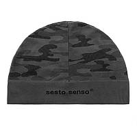 Шапка зимова військова Sesto Senso - Dark Camo