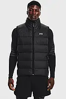 Чоловічий чорний пуховий жилет Armour Down 2.0 Vest Under Armour ,M,L,XL, 1372650-001