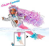 Лялька MERMAZE MERMAIDZ Winter Waves Harmonique Mermaid Русалка Гармоніка змінює колір Doll 585398 MGA Оригінал, фото 2