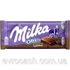 Шоколад Milka Oreo Brownie 100 гр