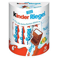 Шоколадний батончик Kinder Riegel (10 шт.х21г) 210г Німеччина