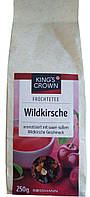 Фруктовий чай з черешнею Fruit tea wild cherry Früchtetee Wildkirsche KING'S CROWN 250г