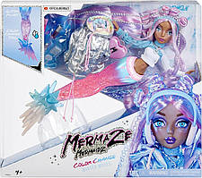 Лялька MERMAZE MERMAIDZ Winter Waves Harmonique Mermaid Русалка Гармоніка змінює колір Doll 585398 MGA Оригінал