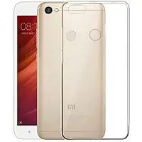 Силіконовий чохол Premium для Xiaomi Redmi Note 5A Pro / Redmi Note 5A Prime Прозорий