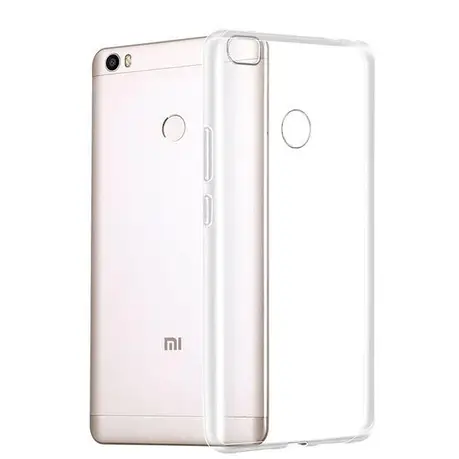 Силіконовий чохол Premium для Xiaomi Mi Max Прозорий, фото 1