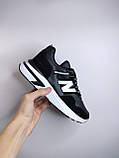 РОЗПРОДАЖ Чоловічі кросівки New Balance Black-White р40, фото 3