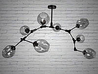 Diasha 881-8BK Люстра в стилі Loft - "Молекула" на 8 ламп