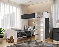 Ліжко горище + ліжко "BED-ROOM No3"