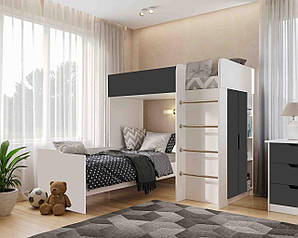 Ліжко горище + ліжко "BED-ROOM No3"