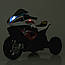 Мотоцикл триколісний електричний Bambi Racer JT5008L 2 мотори 25 W, 1 акумулятор 12V, BLUETOOTH, фото 5