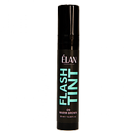 Окклюзивна система фарбування брів і вій "Flash Tint" від Elan — 09 warm brown, 10 мл