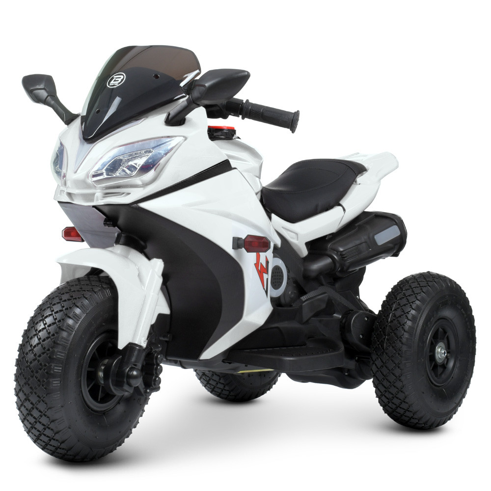 Дитячий електромотоцикл Bambi для дітей M 4840AL 1 акумулятор 6 V, 2 мотори 25 W, музика, світло, TF
