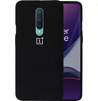 Чохол силіконовий софт тач для OnePlus 8 1+8 чорний матовий