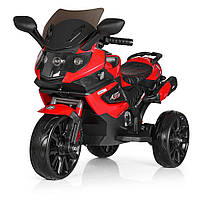 Детский мотоцикл электрический Bambi M 3986EL, 2 мотора 25W, 2 аккумулятора 6V, свет, MP3, USB, музыка