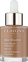 Тональный крем Clarins Skin Illusion Natural Hydrating Foundation SPF 15 112 - Amber (822646)