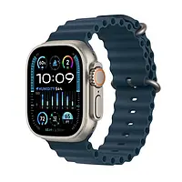 Смарт-часы Apple Watch Ultra 2 49mm GPS + Cellular Titanium Case with Ocean Blue Band (MREG3) (2023)