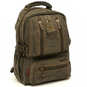 Джинсовий підлітковий рюкзак Gold Be 25 x 40 x 14 см Зелений (1304/3)