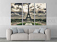 Модульна картина Poster-land Париж Вежа Art-114_XXL KM, код: 6502762
