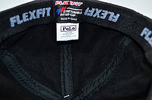 Утеплена кепка фулка Flexfit Polo 56-58 см темно-бордова (F 0919-355), фото 2