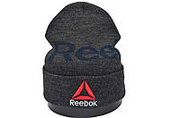 Шапка Flexfit Reebok 53-57 см темно-сіра (F-09118-509)